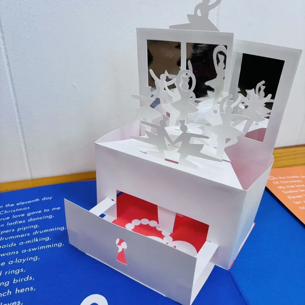 Vintage‎ 1996 The 12 Days of Christmas: A Pop-up Celebration by Robert Sabuda
